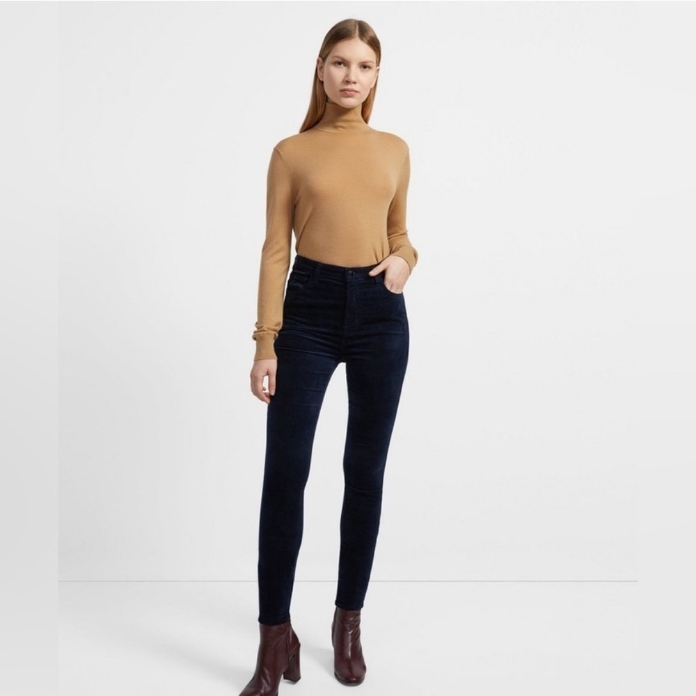 J brand leenah dark blue skinny jeans size 27